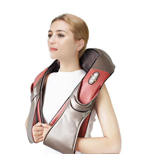 Factory Direct Neck and Shoulder Massager with Heat for Deep Tissue Pain Relief Portable and Rechargeable for Home Office