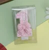 Candela numero 1 con fiocco rosa