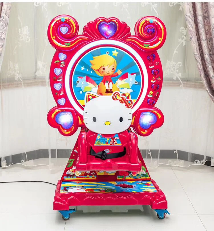 Low Investment High Profit Carnival Amusement Indoor Kidsrides for Sale Super Markets Swing Car Machine
