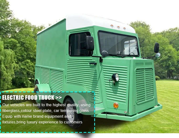 New Born Food Vending Van Catering Fully Equipped Concession Street