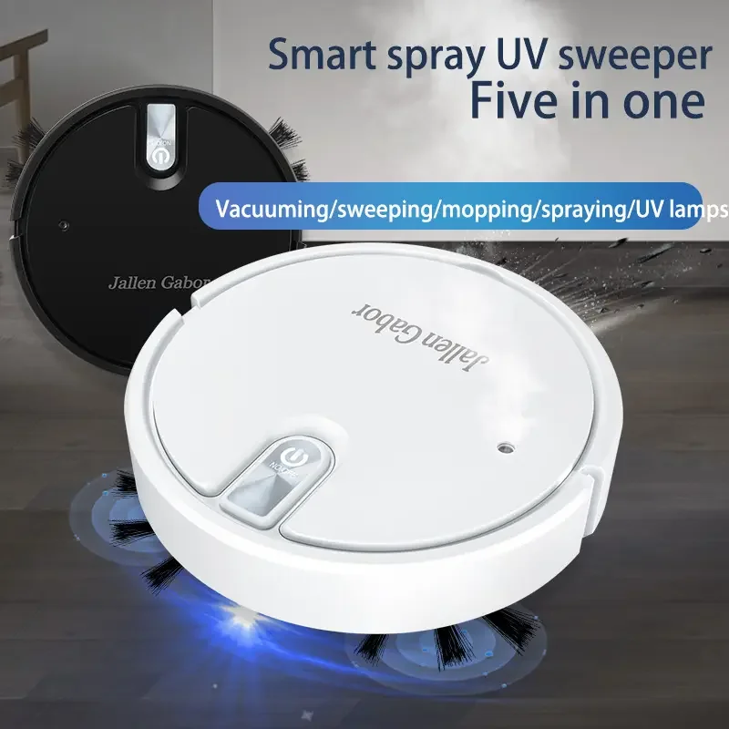2025New Arrivals Rechargeable Robot Vacuum Cleaner Battery OEM Intelligent Smart Sweeping Robot Toys
