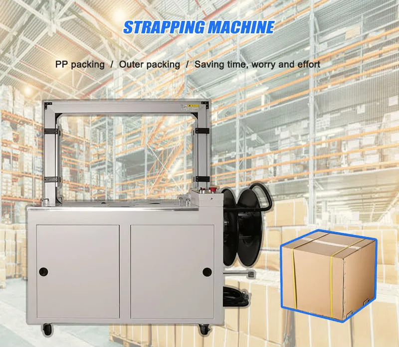 Automatic Plastic Pp Strapping Machine Fully Automatic Strapping ...