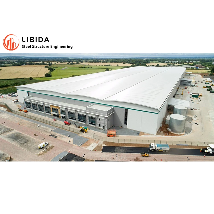 Fast Build Steel Structure Factory Light Metal Building Construction Prefabricated Workshop