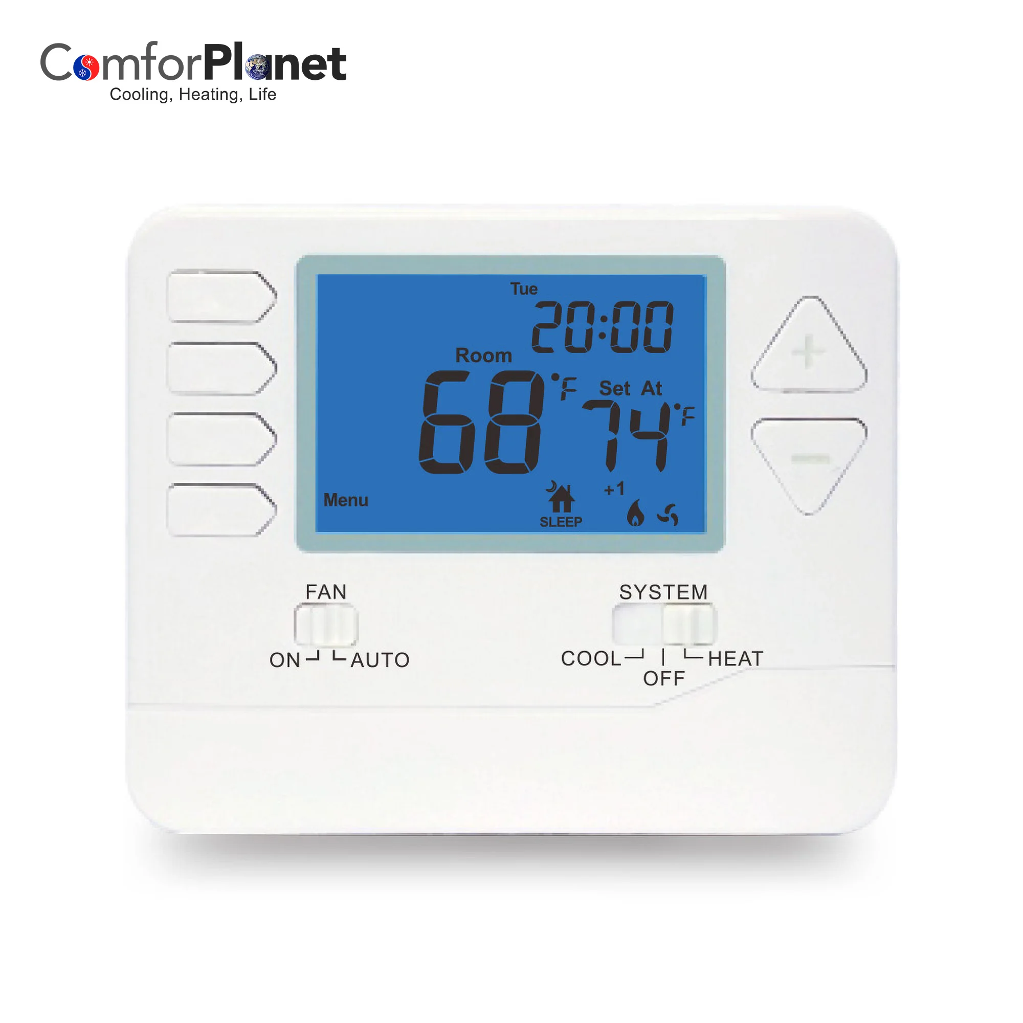 Source Multi Stage 715 Digital Room Thermostat Heat u0026 Cooling Temperature  Control on m.alibaba.com
