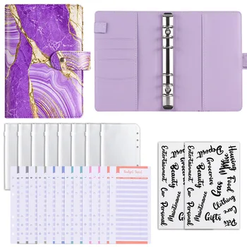 2024 Planner Custom Wholesale A5 A6 Budget Binder Set Cash Envelope Budget System Binder Budget Planners With Stickers
