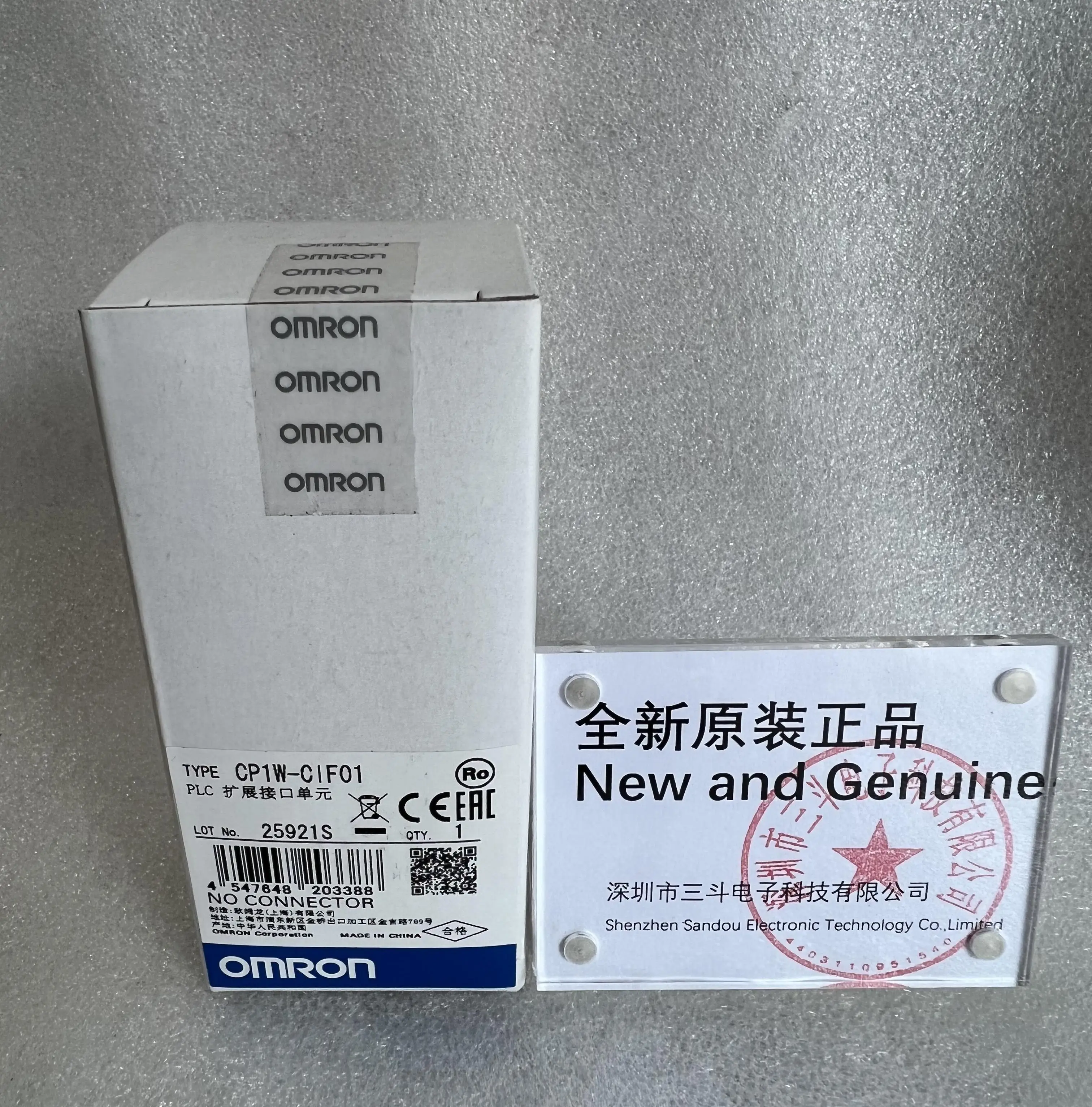 Omron PLC Expansion Interface Unit CP1W-CIF01 Omron PLC Expansion Interface Unit CP1W-CIF01