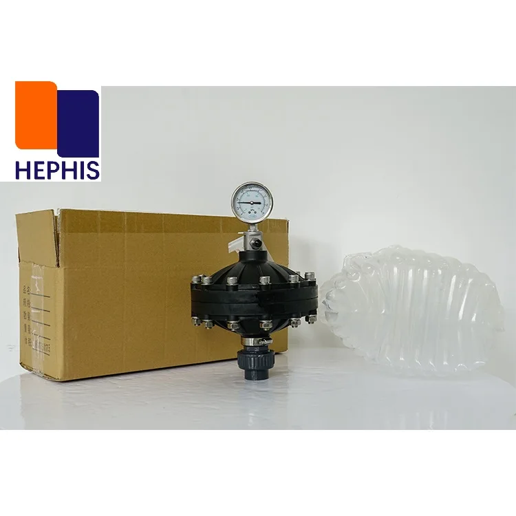 Hephis Diaphragm Type Pulsation Damper For Metering Dosing Pumps Pipe ...