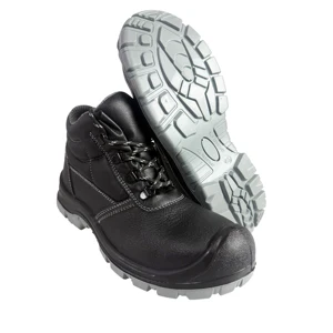 Hot Selling Men's Cow Leather Work Footwear Anti Smash Anti Puncture Security Shoes Factory Construction Labor Safety Shoes