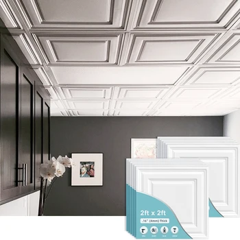 Ceiling Tiles Designing Panels Boards Drop Decorative Bathroom Cladding ...