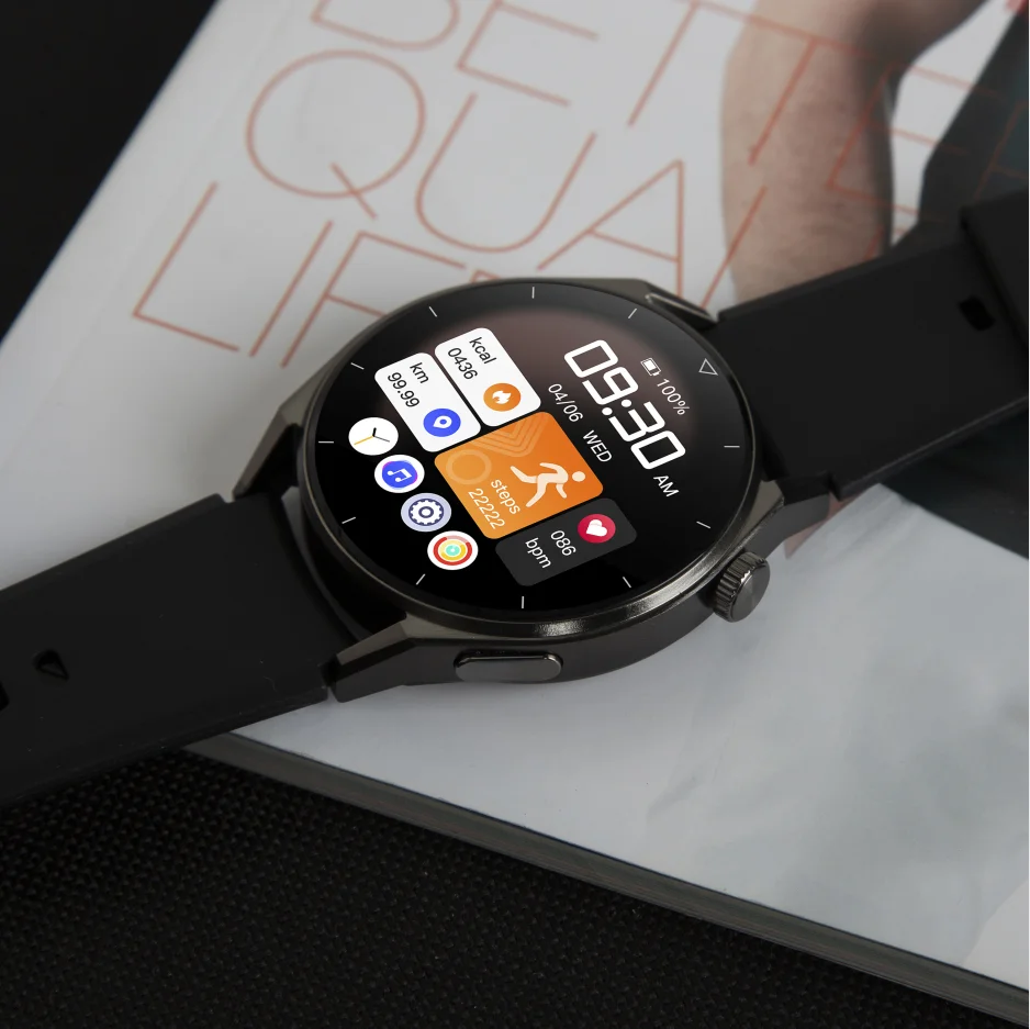 防水ip68 Realtek 8763e芯片1.39英寸薄膜晶体管360*360 Nlc305多拨号开关sos无线充电血氧监测 Buy