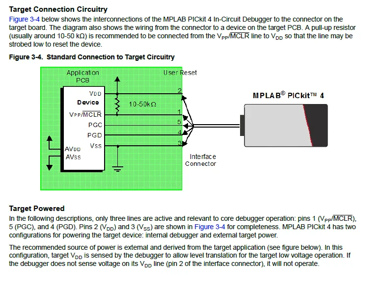 PICKit4 PG164140 Hardware Debuggers MPLAB X IDE PICKit 4 with USB 