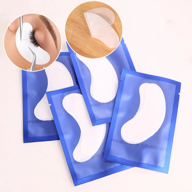 Mini Disposable Adhesive Silicon Lash Hydrogel Eyepads Under Eye Pad Wholesale Lint Eye Gel Patch for Eyelash Extension