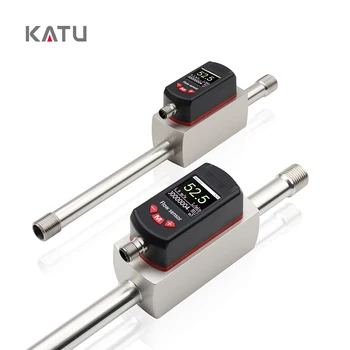 Industrial Gas Monitor: KATU FM360 Thermal Gas Flowmeter with Switch/pulse + 1-5v Output for Low Pressure Loss