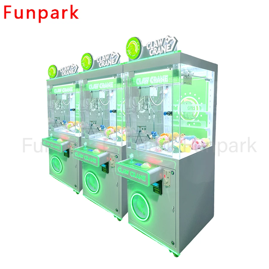 Funpark Amusement Commercial Claw Arcade Claw Crane Machine Plush Toys Doll Coin Operated Games supplier