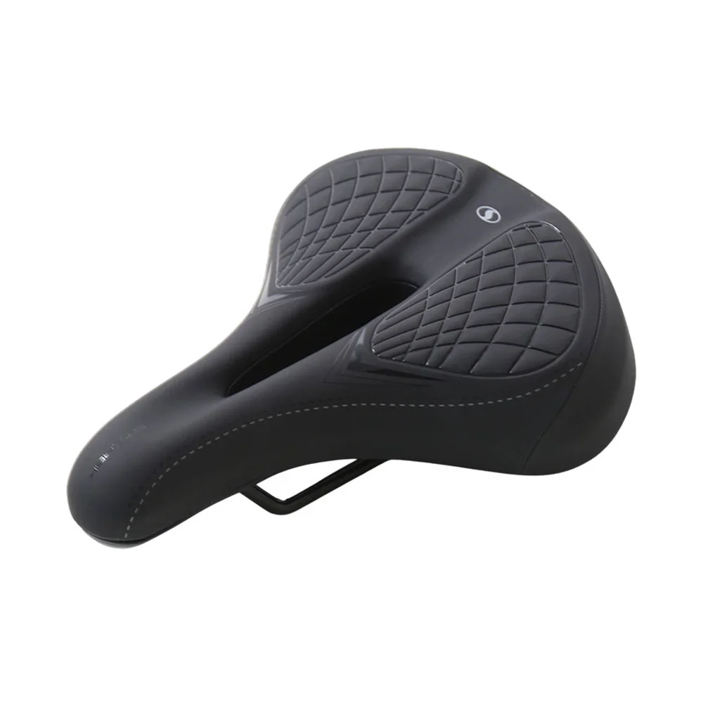 High Comfort Custom Logo Ebike Bicycle Saddle Spring Suspension Comfort Warning Light Ebike Saddle