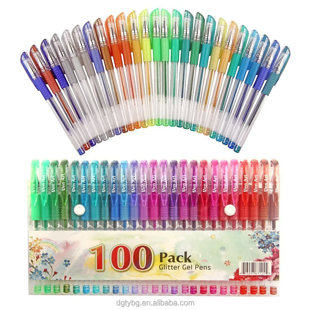 120 Unique Colors Gel Pens Set Perfect For Adult Coloring - Temu