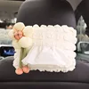 Off-white sunflower puff pastry tissue box