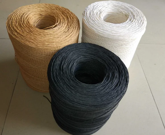 Charmkey 2ply Natural Paper Raffia Yarn 