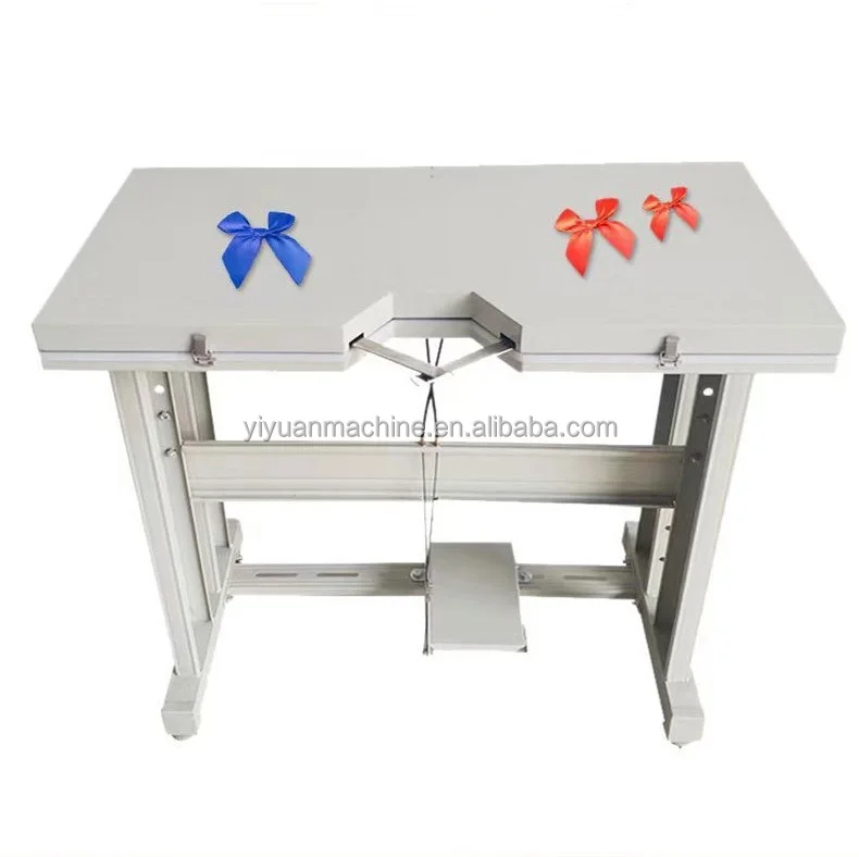 Automatic Knot Bow Making Tie Satin Ribbon Weaving Machine