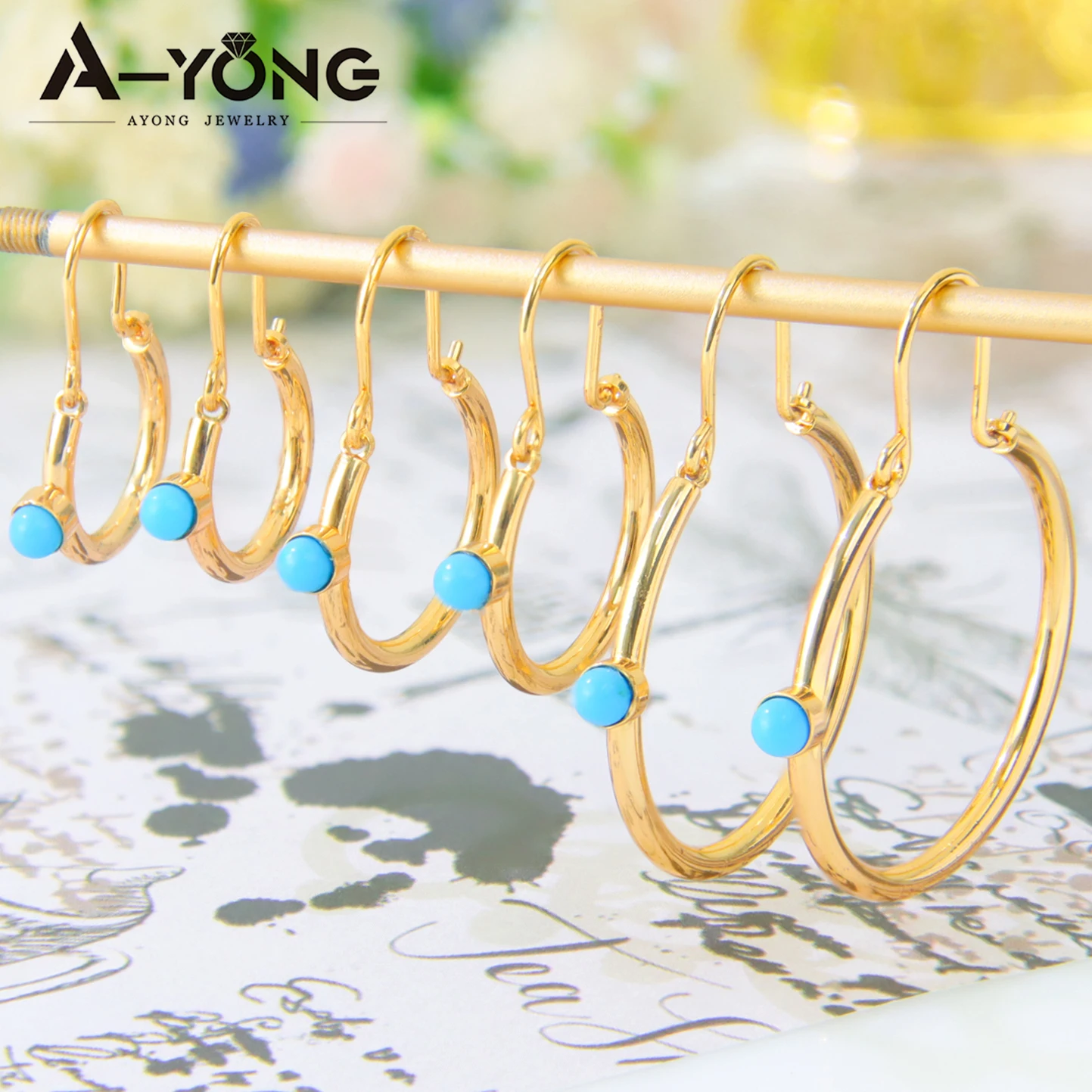 Simple Jewelry AliExpress Top Seller Magnetic Earring Studs Metal