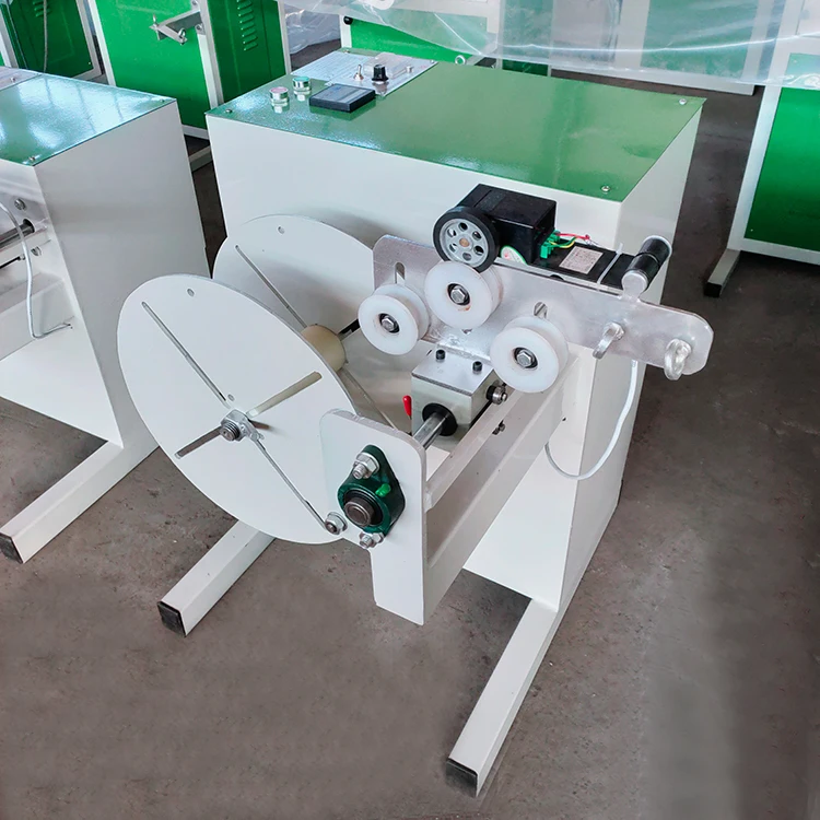PP PE Rope Winding Machine Twisted Rope Coiler Rewinding Machine