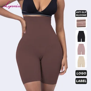Tiktok Hot Selling High-waisted Seamless Body Shape Belly Short Plus Size Shapewear Butt Lifter Hip Enhancers Shapewear