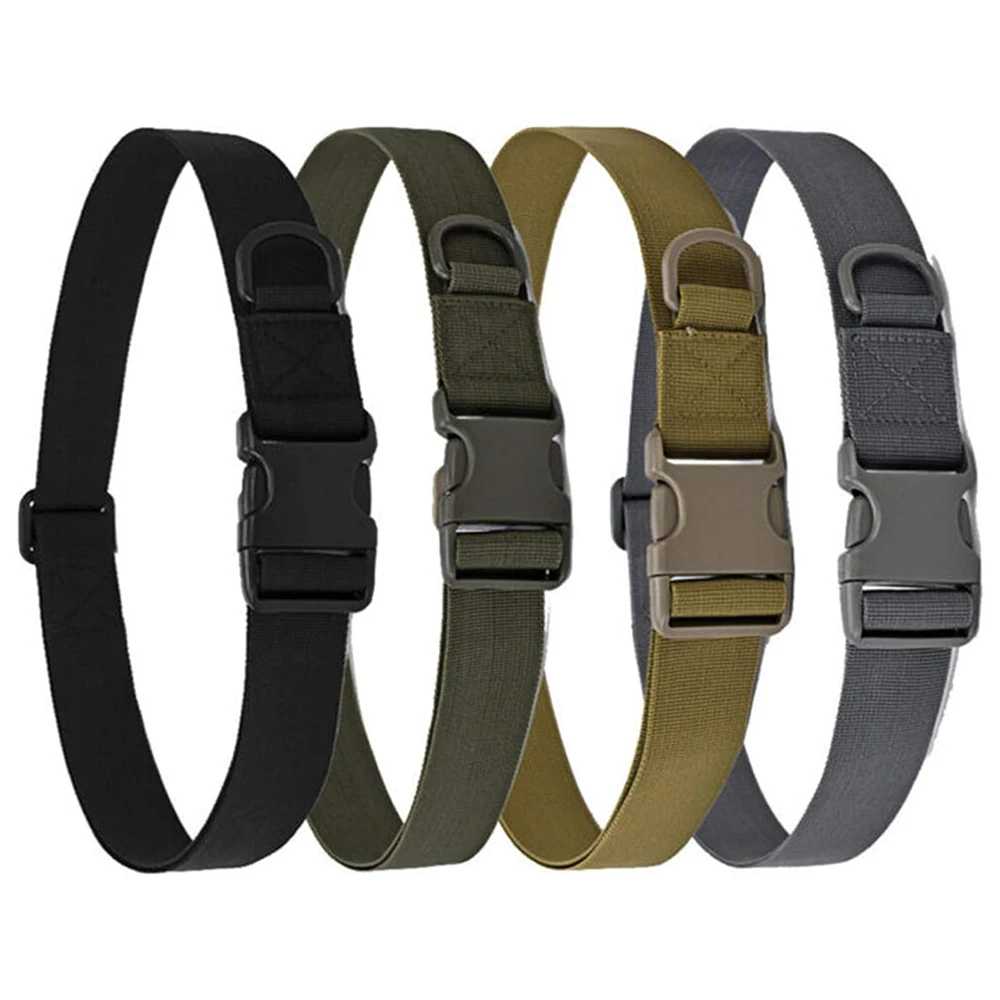 Waterproof Multifunctional Tactical Nylon Belt Adjustable Utility Gear Belt Heavy Duty Belts with Quick Release Buckle