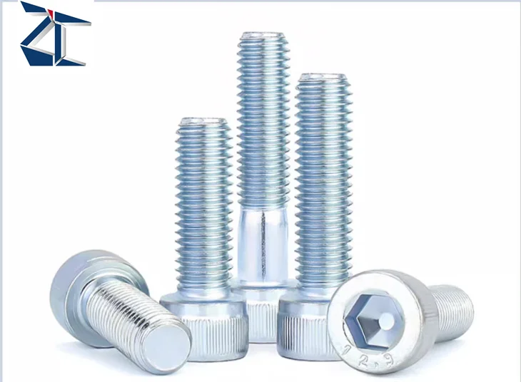 product exclusive offer din912 zinc plated socket head hex allen screws iso standard stainless steel bolts m3 to m8 thread-61