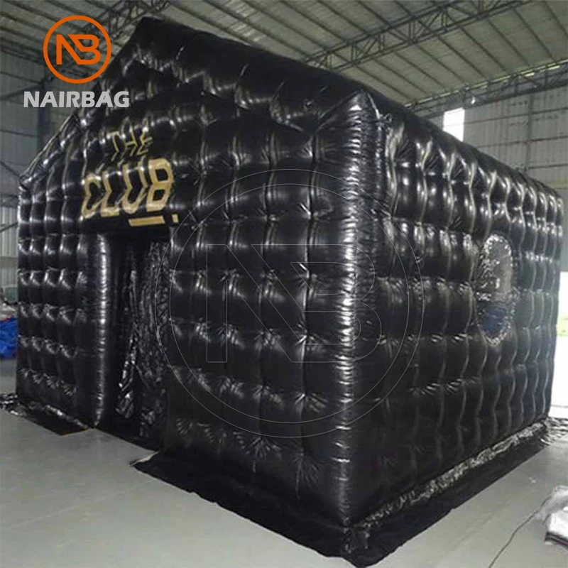 Inflatable Nightclub Tent Black Pvc Commercial Hire Outdoor Portable ...