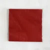 ผ้าเช็ดปาก 33*33 ซม.*20 ชิ้น*สีแดง