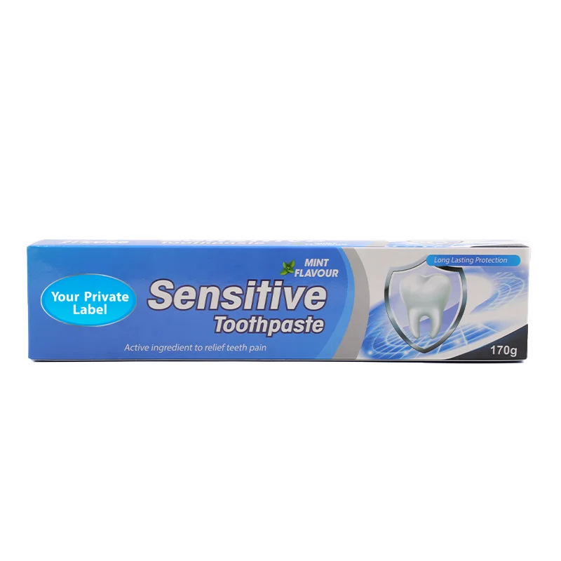 Customized Design Free with for Adult Toothpaste Formulated to Sensitive Teeth