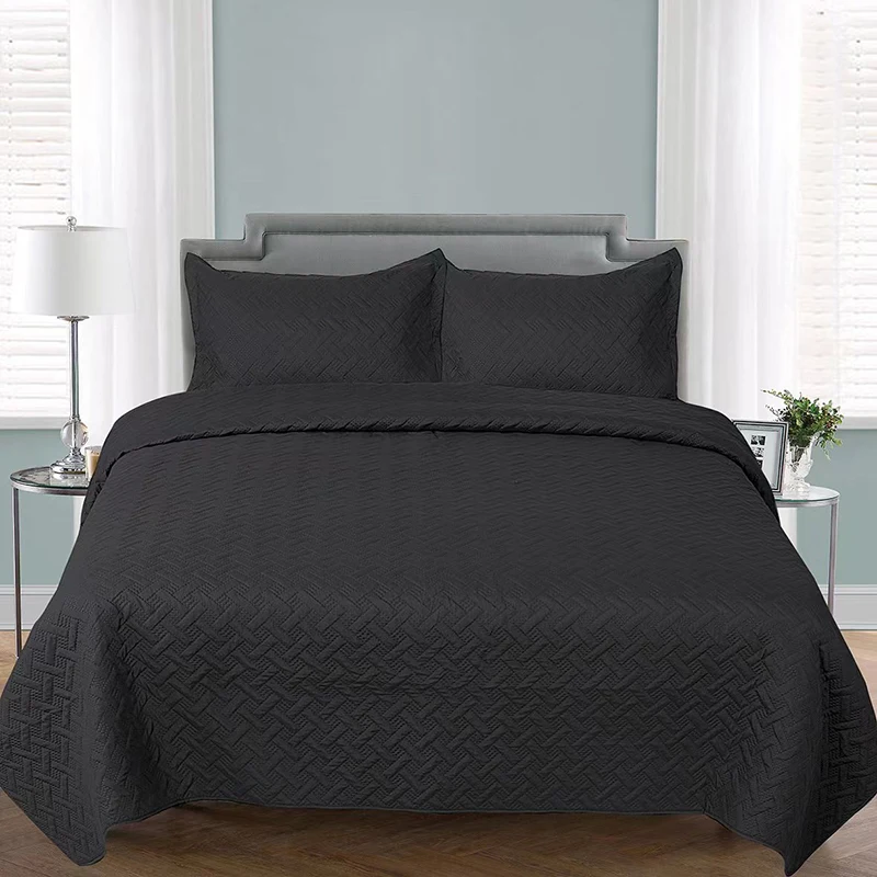 Современные дешевые ультразвуковые легкие однотонные одеяла из микрофибры постельное белье покрывало на кровать