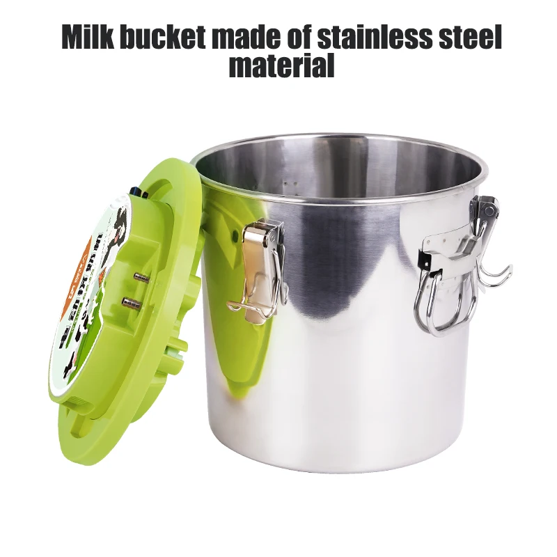 12L Electric Sheep Goat Milking Machine Portable Automatic Stop Milk Sucking Machine for Goats Lamb