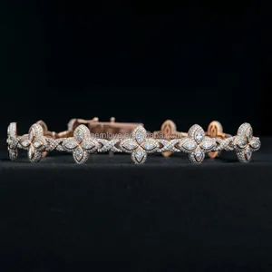 Men's Ice Jewelry Collection Cuban Chains & Diamond Bracelets 9K/10K/14K Gold Hip Hop Styles