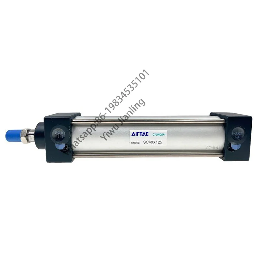 SC80 Standardbohrung 80 mm, Hub 25–1000 mm, doppeltwirkender Zylinder aus Aluminiumlegierung. Nur Zylinder(SC80X450