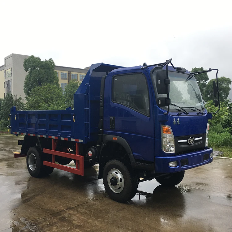 4*4 Sinotruk Dump Truck Howo Mini Truck Tipper Right Hand Drive For