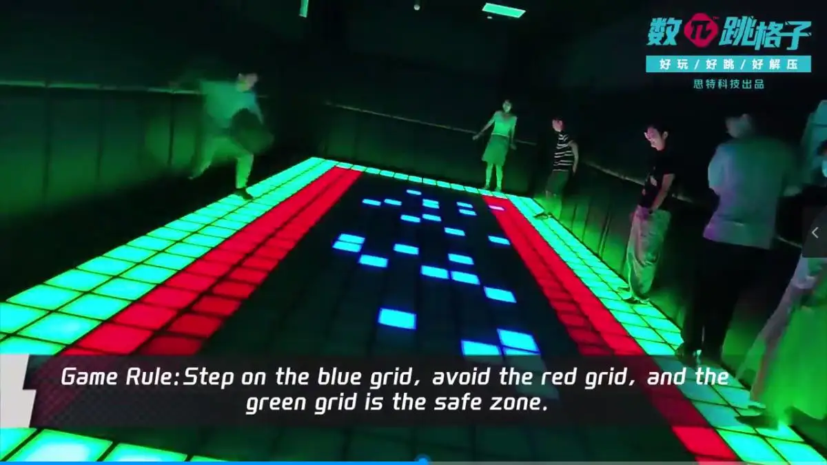 Activate Game Led Floor Light Dance Game Interactive Pressure Sensing ...