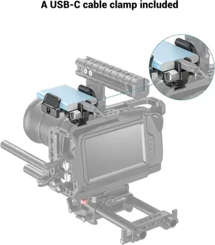 SMALLRIG SSD Mount Bracket SSD Holder for Samsung T5 for SanDisk SSD BSH2343 detail image