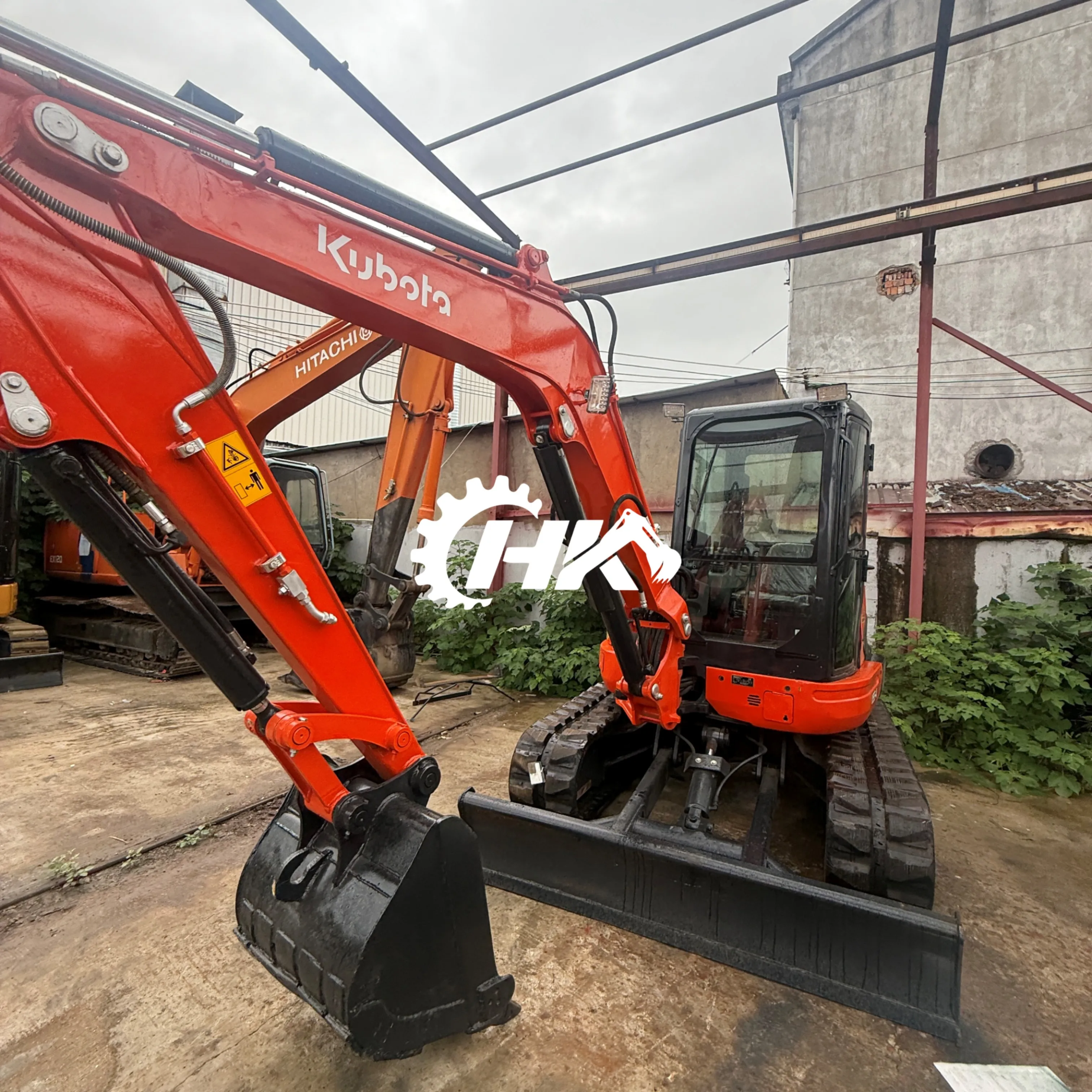 HANG KUI  KUBOTA U55 5.5tons 95%new Original Japanese with EPA,CE Agricultural Used Kubota U55 Excavator for Digging