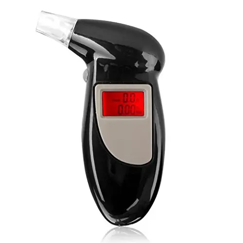 Fashion High Accuracy Mini Alcotester Breath Alcohol Tester