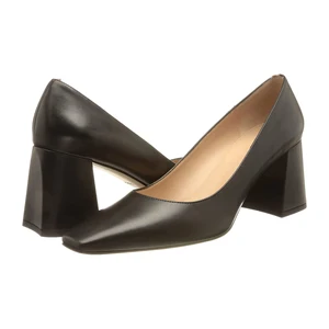 New Style Fashionable Big Heel Shoes Comfortable Cow Leather Shoes for Women