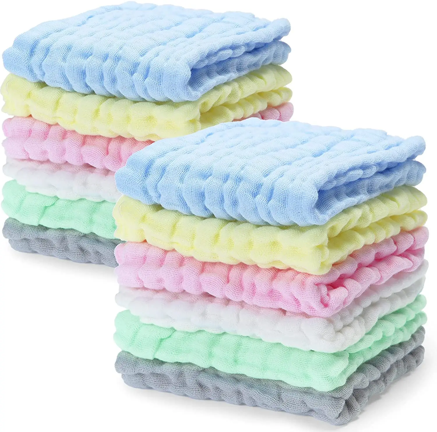 Children's Towel, Face Towel, Washcloth, Absorbent, 1pc, Size 25