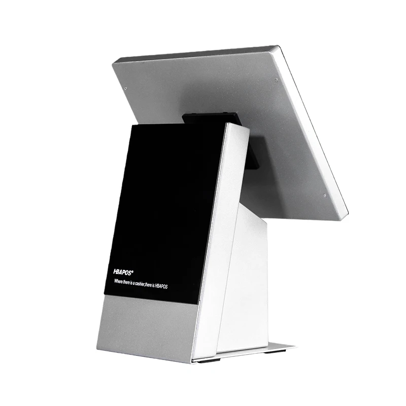 High Quality Nice Core I5 Cash Register Terminal Windows 10 Dual Touch Screen Pos System for Beauty Hair Salon