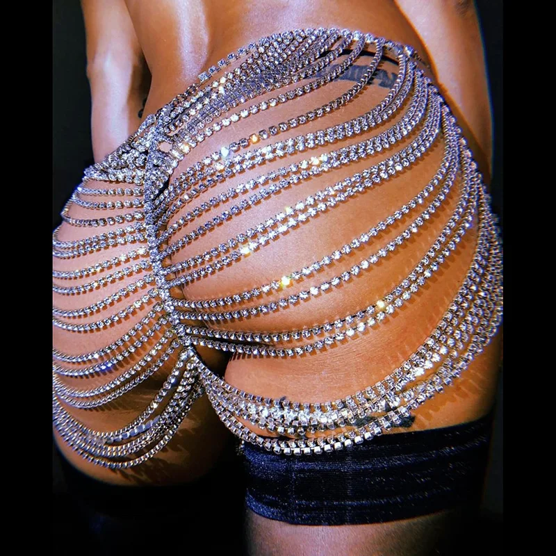 body chain shorts