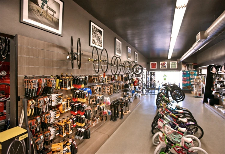 Customized Bike Shop Decor Enhance Your Store Ambiance