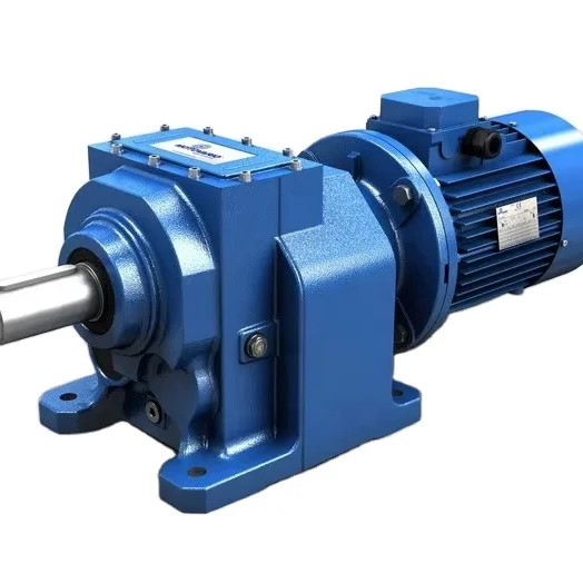 TECO Brand K Series Helical Bevel Geared Motor Gear Box for Hoist
