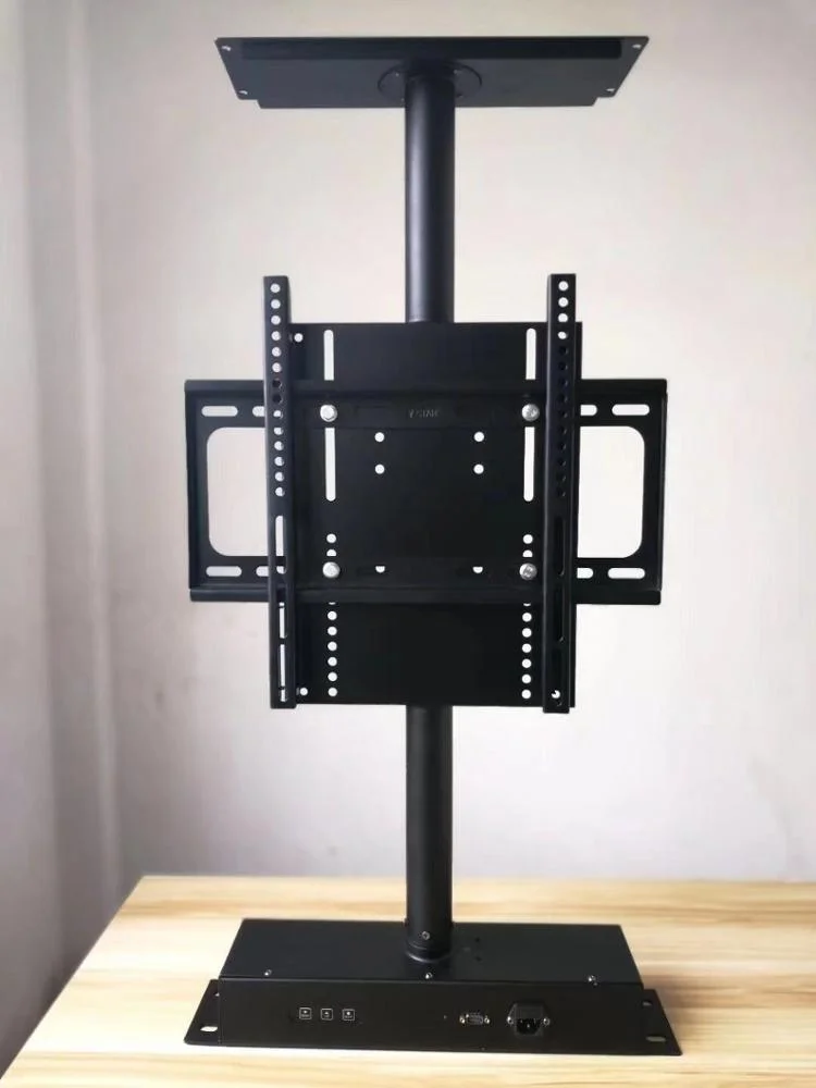 Gemotoriseerde tv-beugel aan het plafond, met