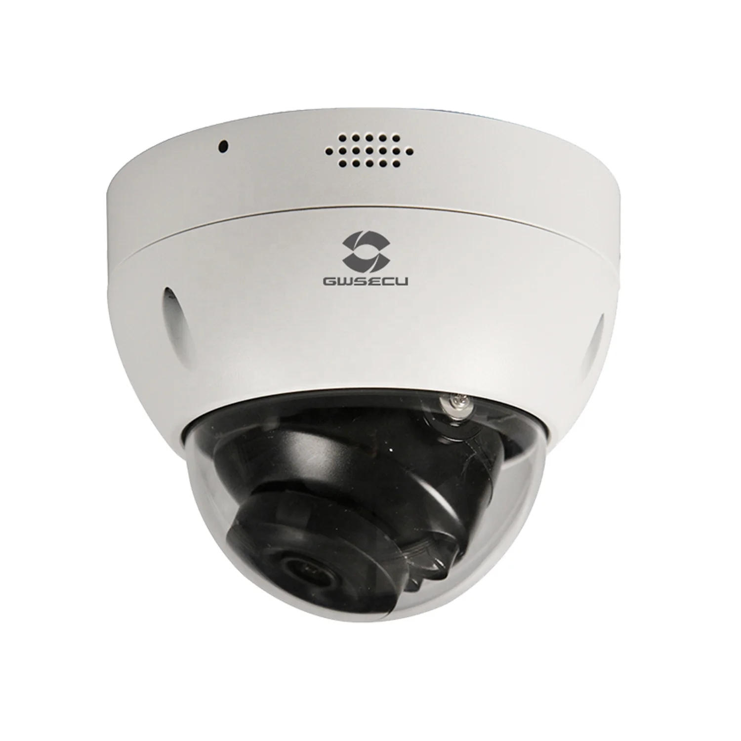 5Mp Cheap Outdoor IK10 Dome CCTV Two Way Audio AI SMD Tripwire