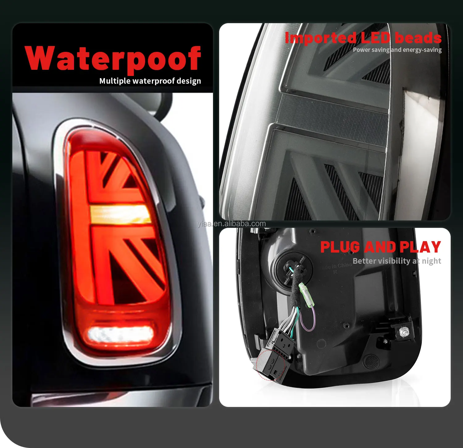 Factory Wholesale LED Taillight Countryman R60 Other Car Light Accessories Auto Lighting System 2010-2016 for BMW MINI supplier