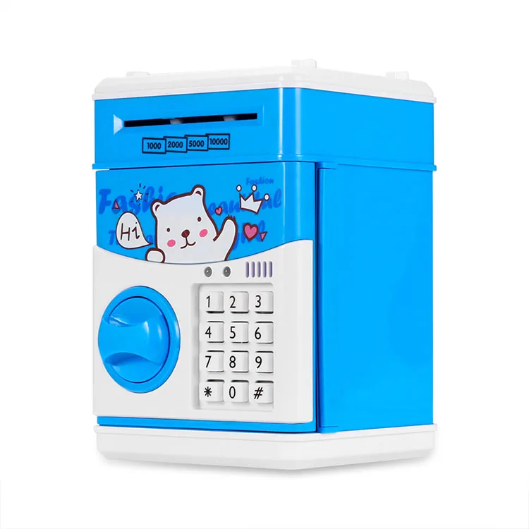 
Electronic Cartoon Piggy Bank Safe ATM Bank Saving Box Password Insurance Automatic Coin Machine Coin 